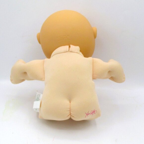 2015 CPKi Baby Doll Purple Leopard Outfit Brown Eyes WCT 56B Bald 14" - Picture 6 of 7